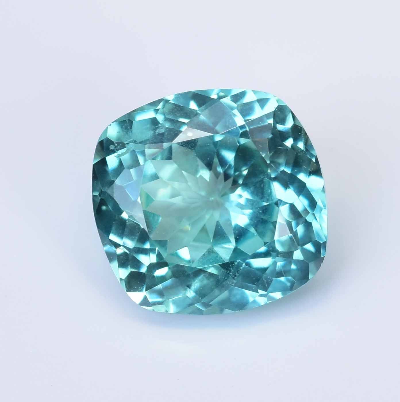 Natural Serendibite 6.65 Ct Green Bluish Unheated AGL Certified Loose Gemstone