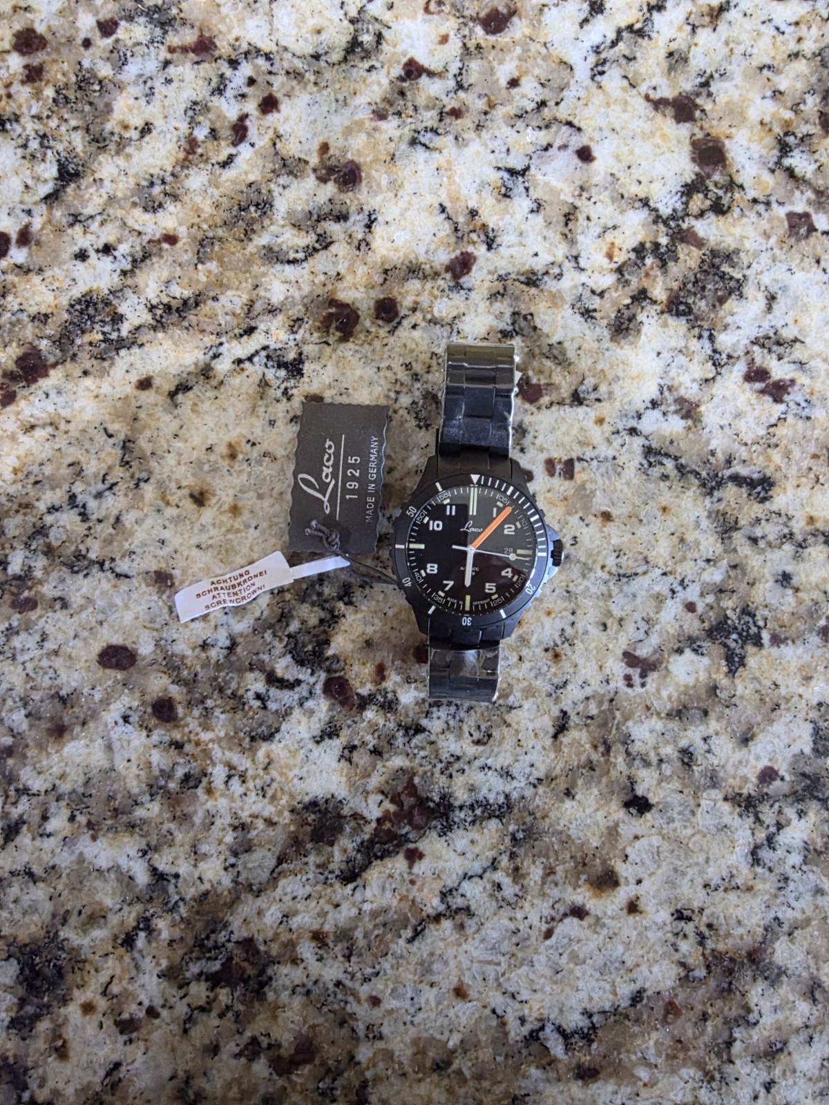 LACO Himalayan 21 jewel Auto Sport Diver Men’s Watch 862106 20 ATM – German Made