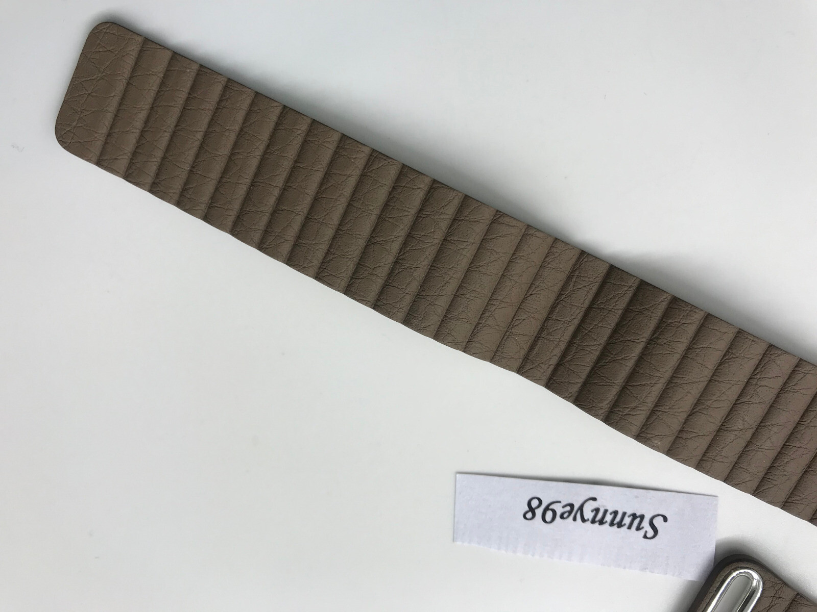 Original Apple Watch Leather Loop Band for Series 5 4 S4 44MM 42mm Medium Strap