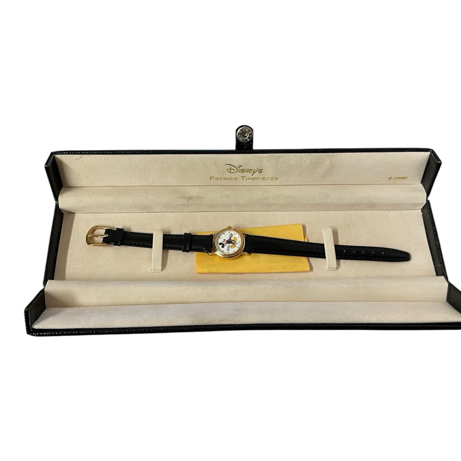 Disney’s Premier Timepieces 18k Gold 750, Swiss Movement Women’s Watch