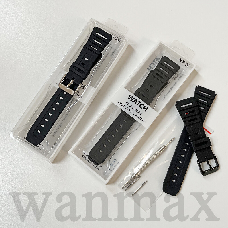 20mm Watch Band Strap CA-53W CA-61W FT-100W MAP-100 W-520U W-720G W-741G WL-100