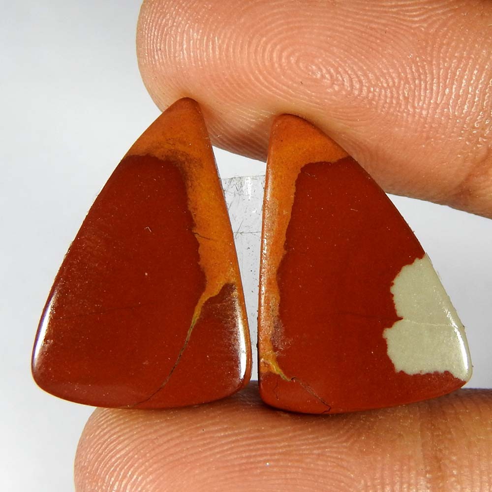 14.45Cts100%Natural Noreena Jasper Fancy Pair Cabochon Loose Gemstone