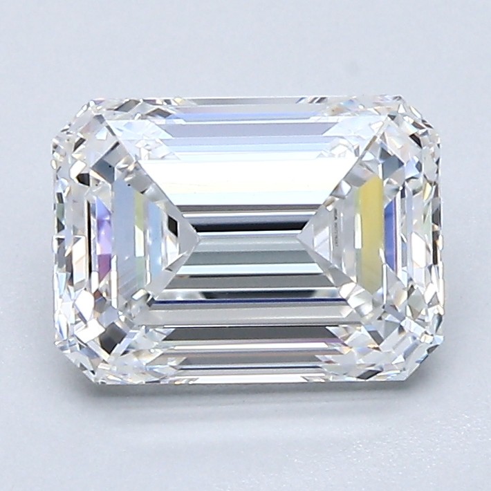 1.80 Carat Cert. GIA Emerald Cut Natural Mined Diamond Loose E color VS2 clarity