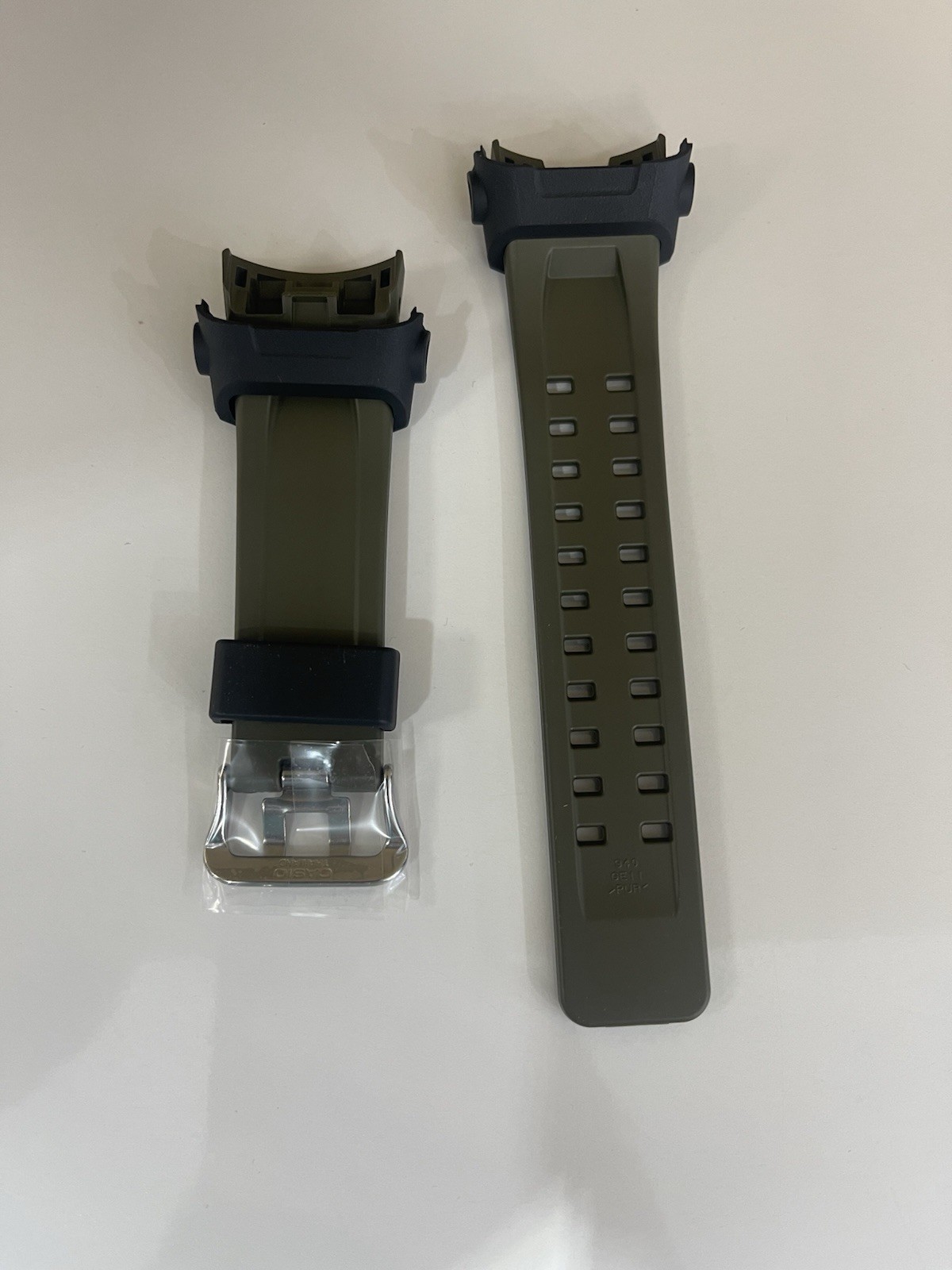 GENUINE CASIO Original Green Watch Band Strap for G-SHOCK Mudmaster GG-B100-1A3