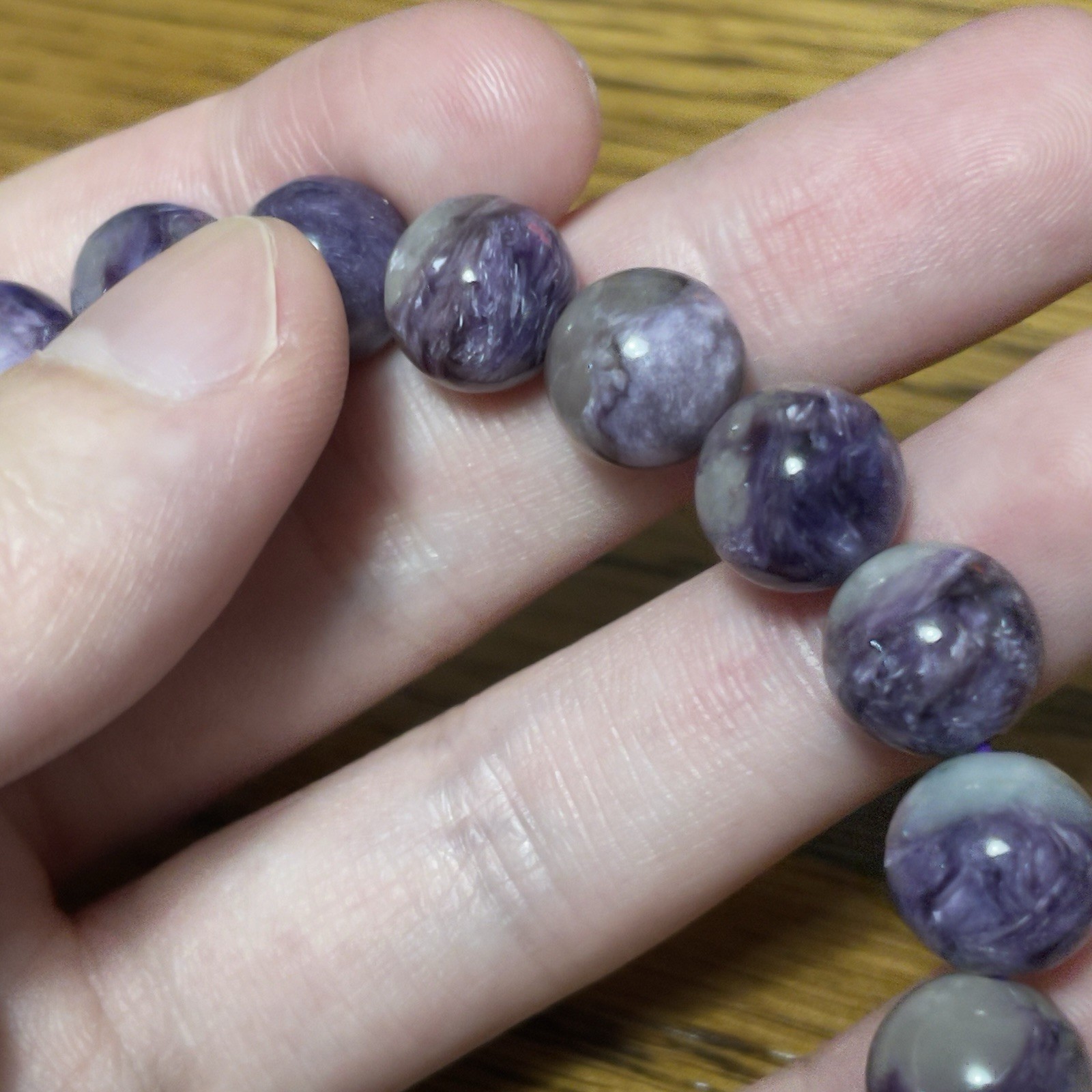 Natural Top Quality Russia Charoite Bracelet 10mm Free Shipping Women’s Jewelry
