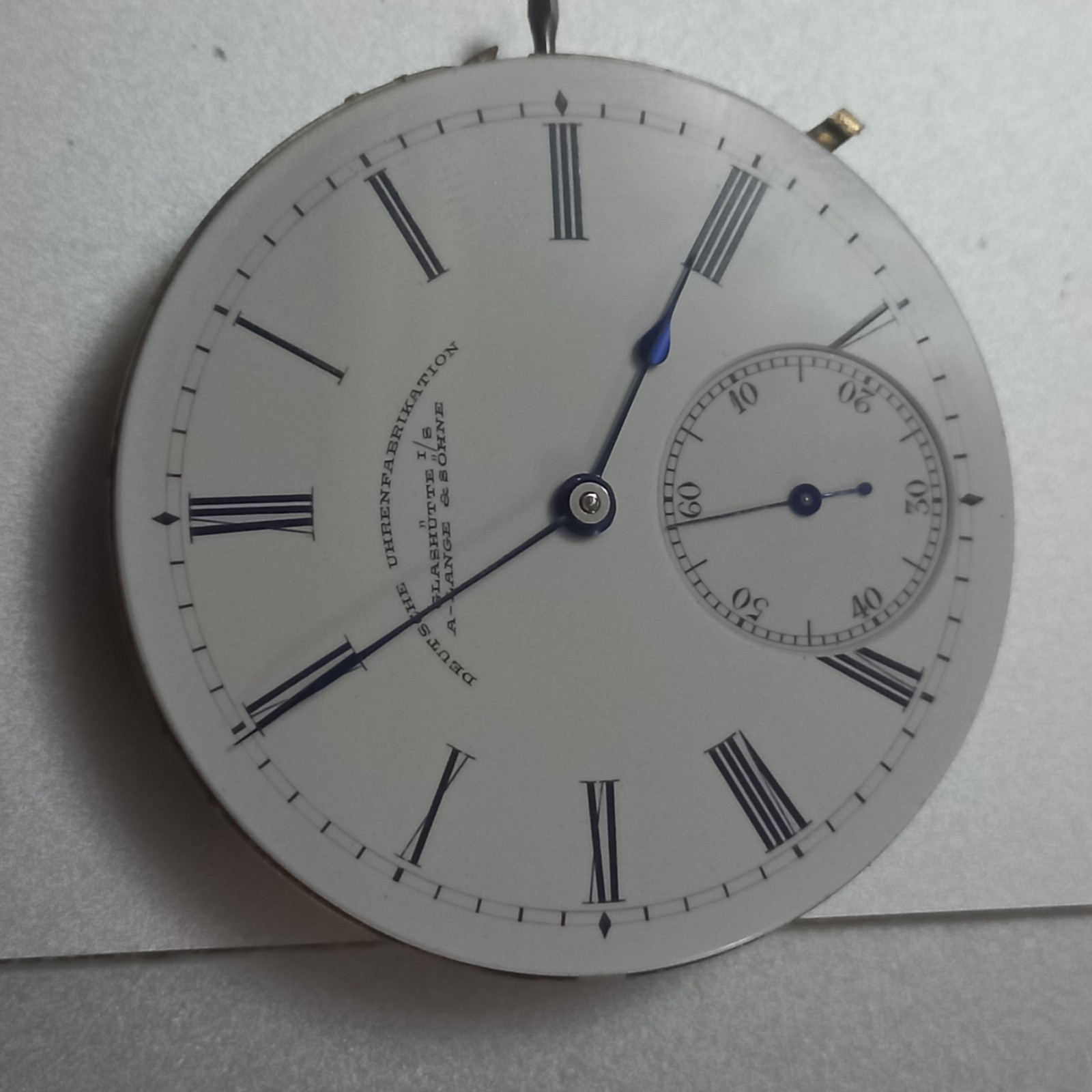 RARE VINTAGE A LANGE SÖHNE GLASHÜTTE POCKET WATCH MOVEMENT