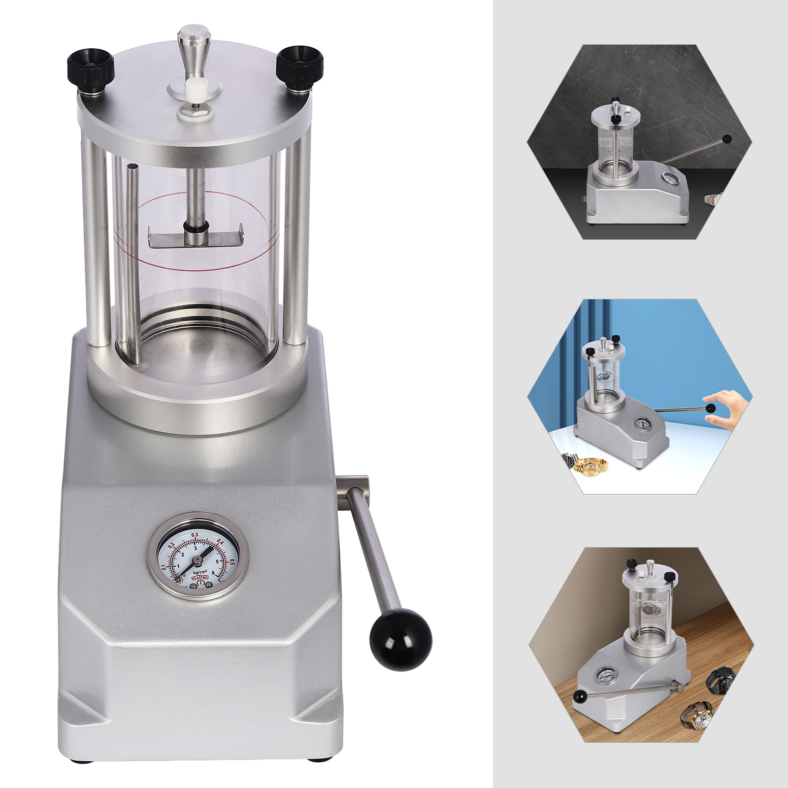 Watch Waterproof Tester for Quartz & Mechanical Watches – Easy Pressure Testing