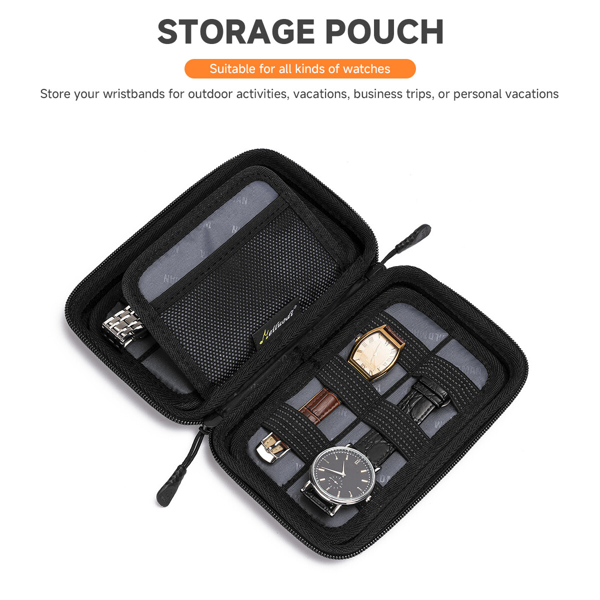 Watch Strap Waterproof Storage Bag Smartwatch Band Travel Watchband Watch Boxes