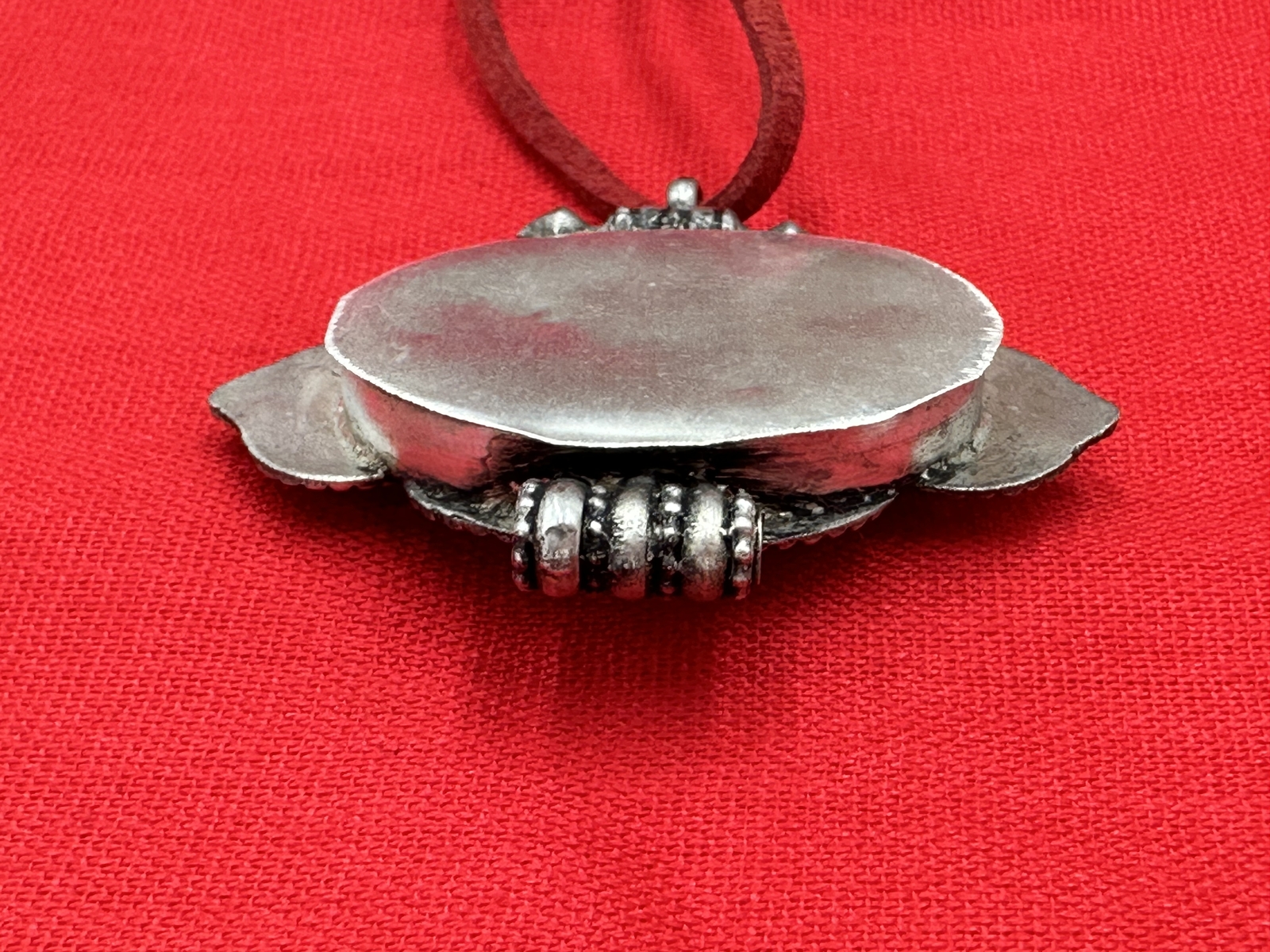 Handmade Tibetan Amulet/Gau box Pill holder pendant No Cord