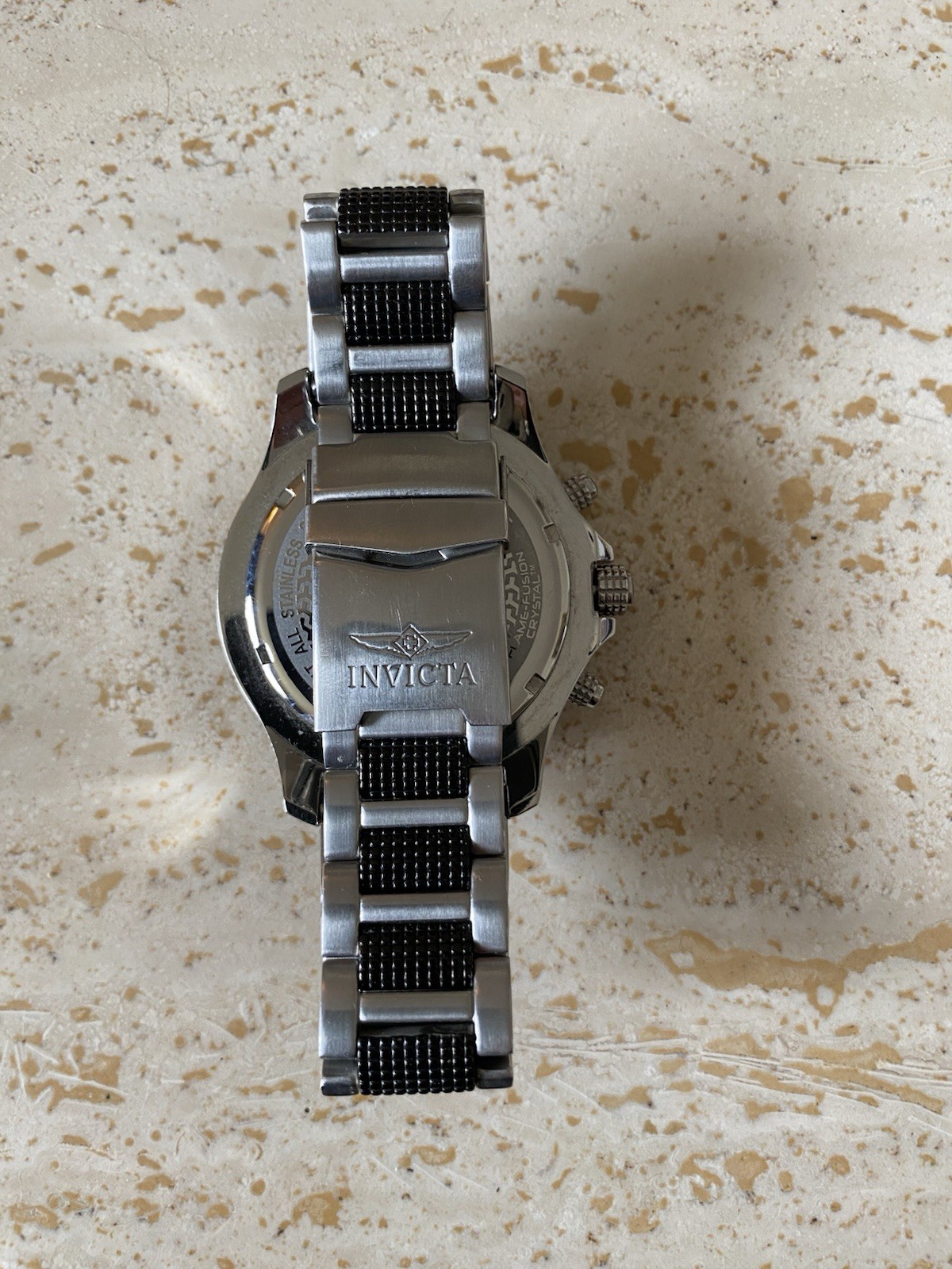 INVICTA SPECIALTY 100M water R Tritnite Flame-Fusion Cristal Model # 6407