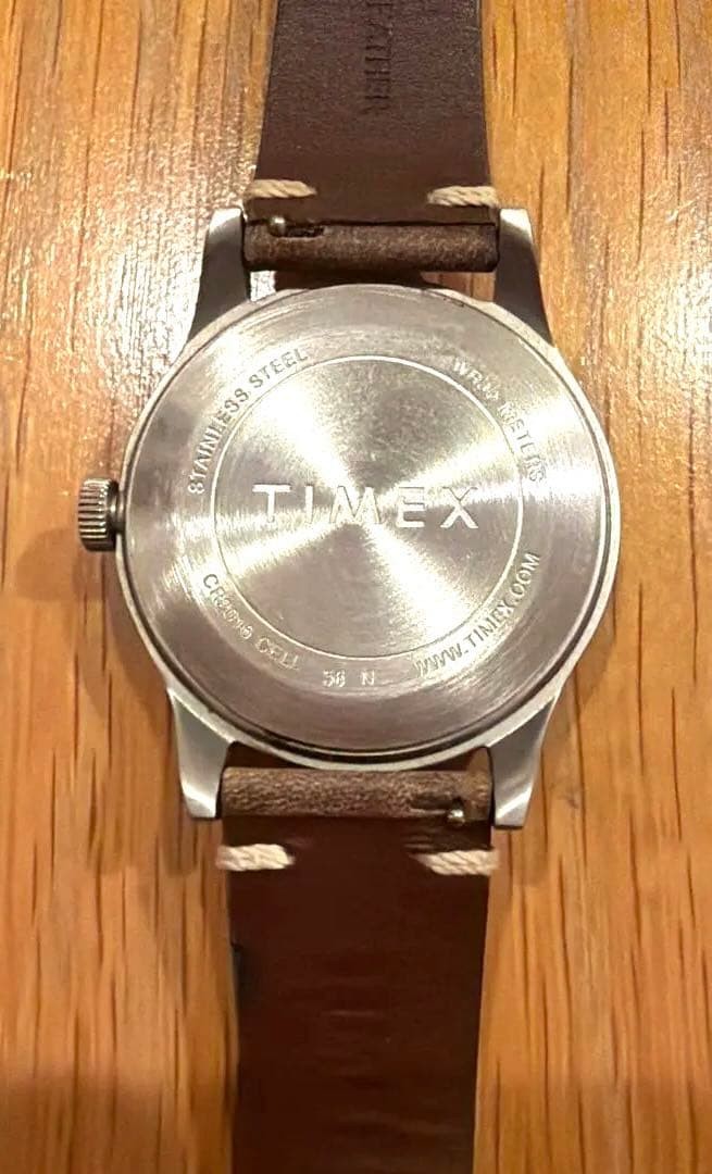 TIMEX MK1 TW2R96800 Brown Leather Band Watch