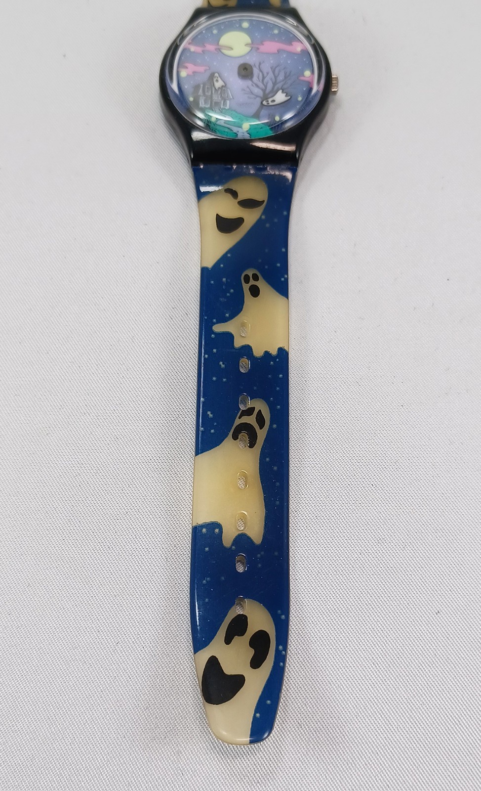 Swatch “Geisterstund” GB192 Haunted House Ghost Stories Halloween Release 1999