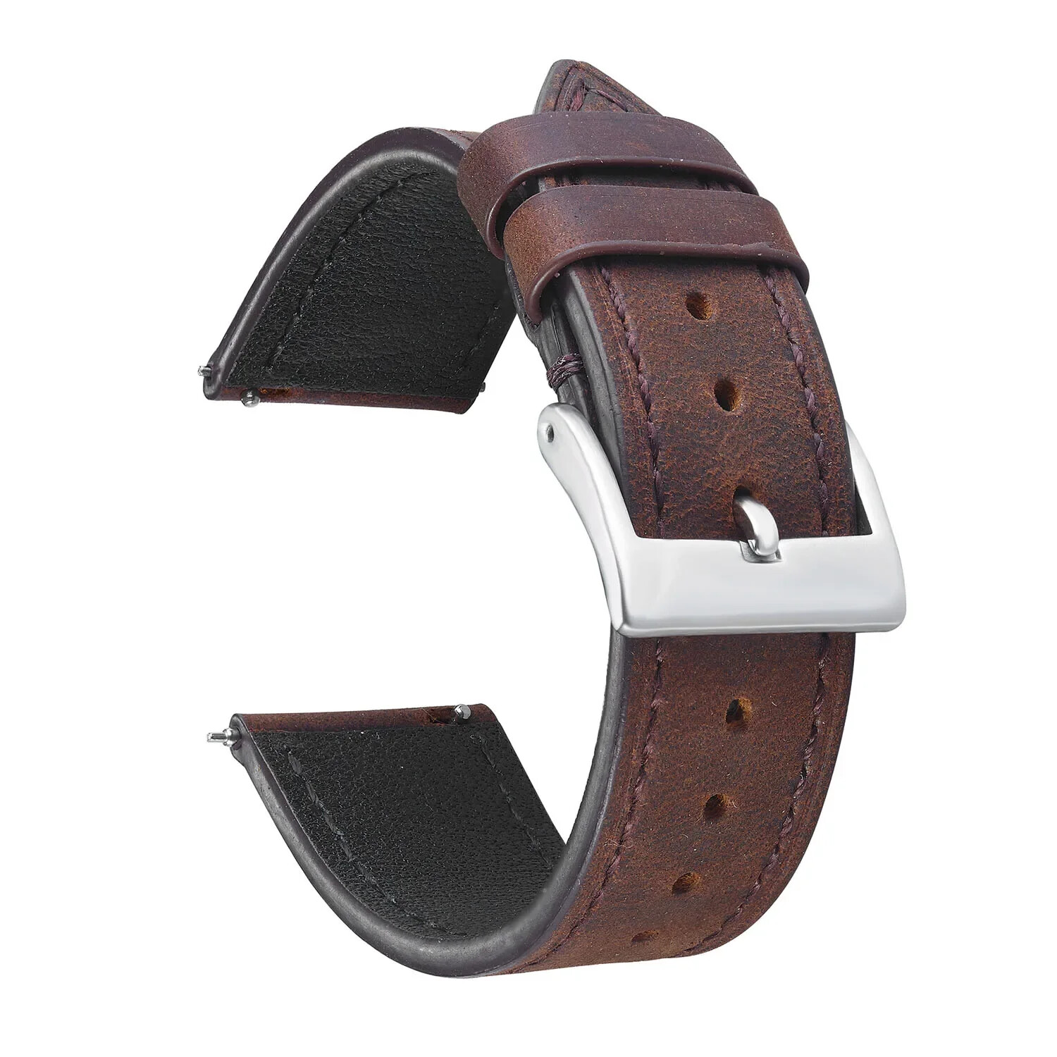 Vintage Genuine Leather Strap 20mm 22mm Watch Band 18 19 21-24mm Retro Bracelet