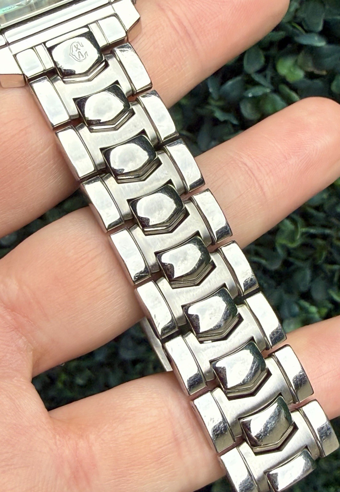 Philippe Charriol Columbus Stainless MOP Dial Diamond Bezel Quartz Watch CCSTRH