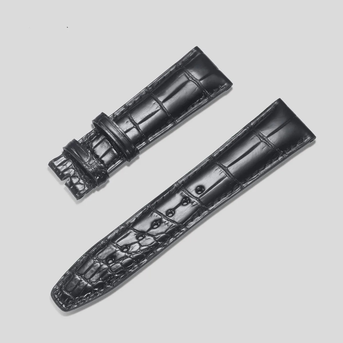 Handmade Alligator Crocodile Leather Strap for IWC Portugieser Pilot 20-22mm