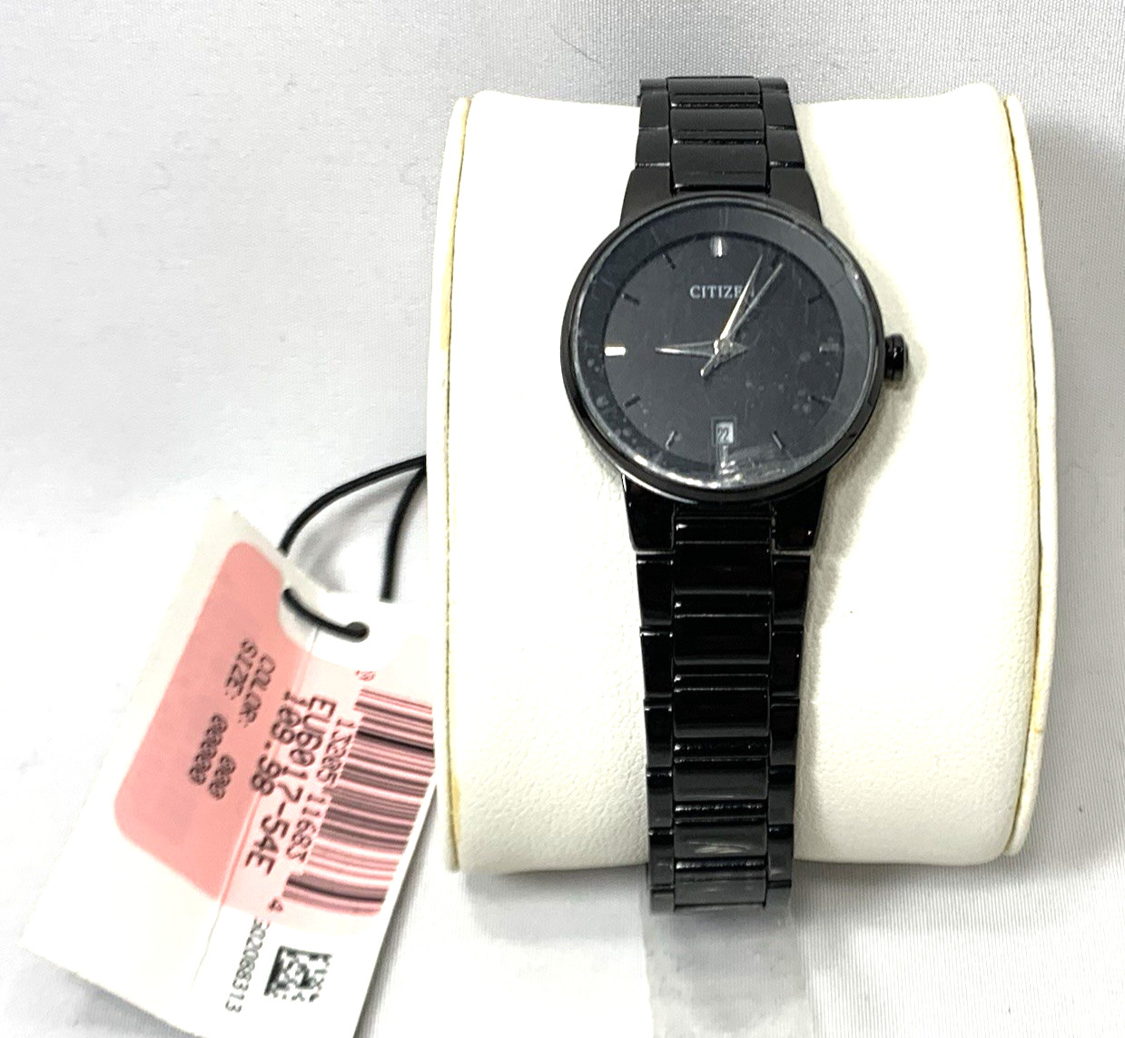 Citizen Quartz Watch Womens G011-S106877 Black Metal Bracelet Japan NEW BATTERY