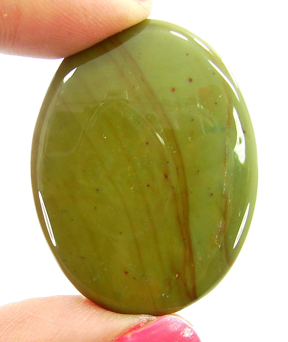 40.55 Ct Natural Samsonite Jasper Loose Gemstone Cabochon Wire Wrap Stone – 1584