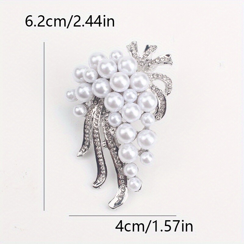 Fashionable Three-dimensional Floral Brooch Antique Jewelry GiftAccessories