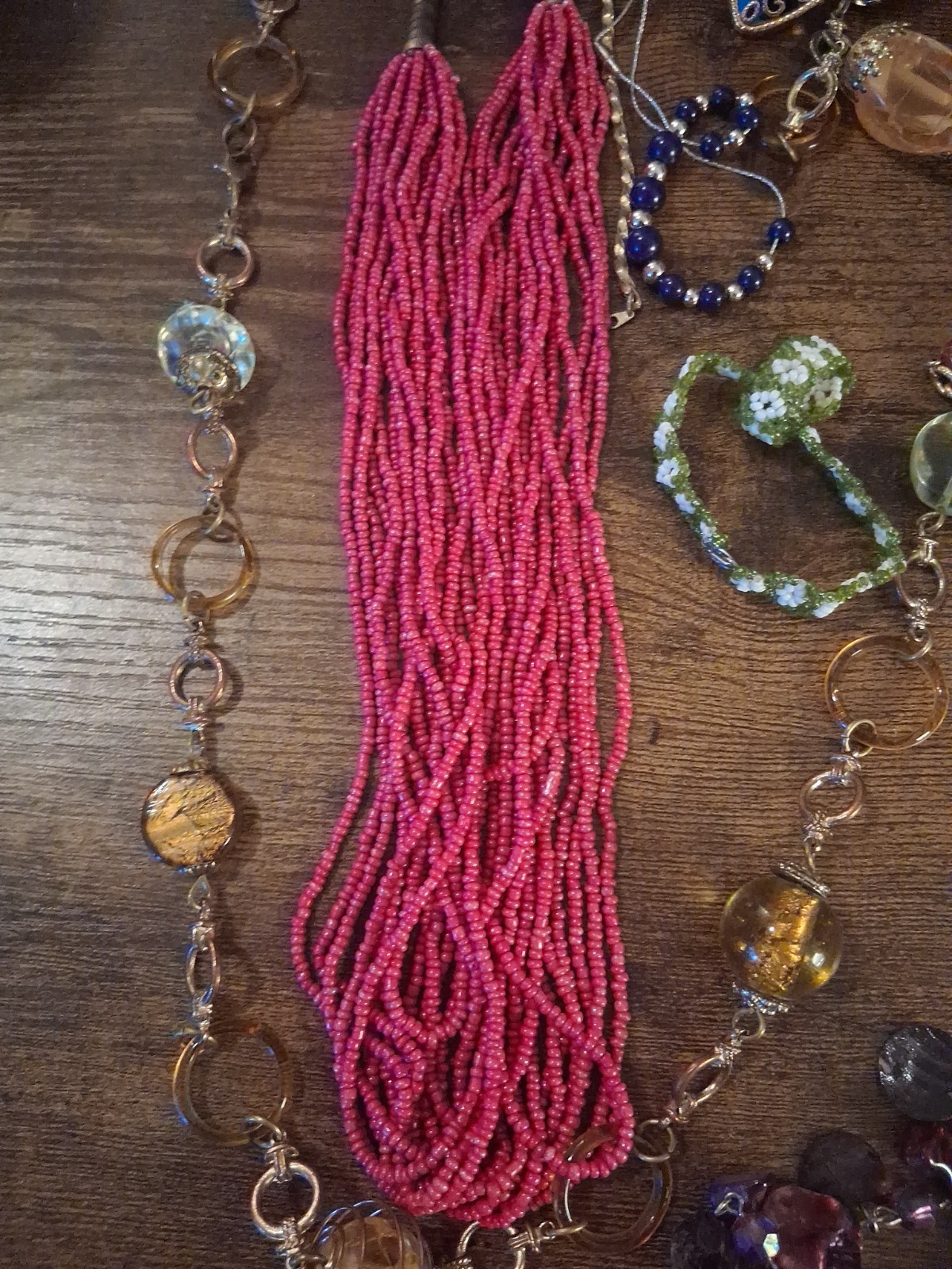 Assortment Costume Jewelry & Other Vintage Items Including 2 Ounces 999 Copper