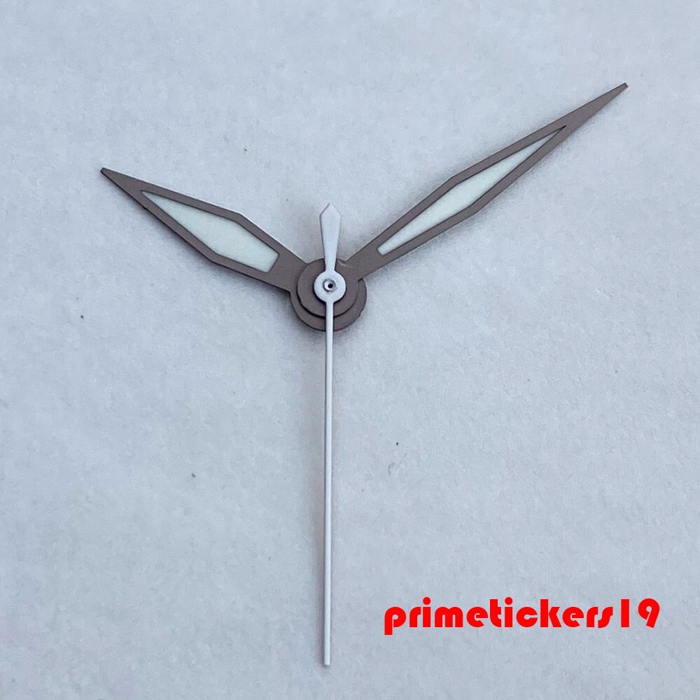 39mm Pilot Titanium Dive Watch Case+Dial Hands Set Mod Parts Fit NH35 NH36 NH38