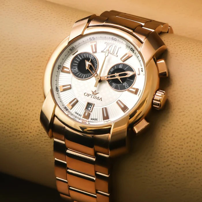 Optima – Swiss Chronograph – OSC275-RR-1 Swiss Ronda Chronograph 43 mm OSC275