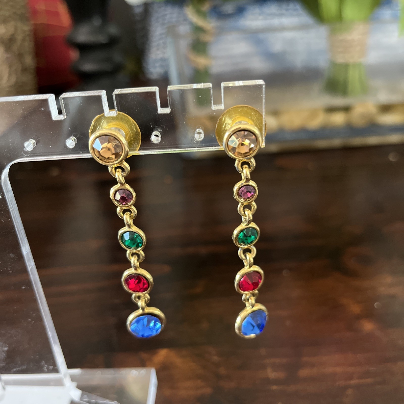 Beautiful Earrings With Stones