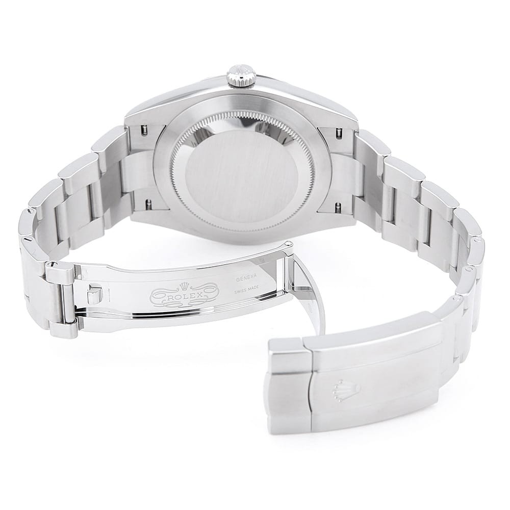 ROLEX Oyster Perpetual 41 124300 Silver Random Number second hand mens
