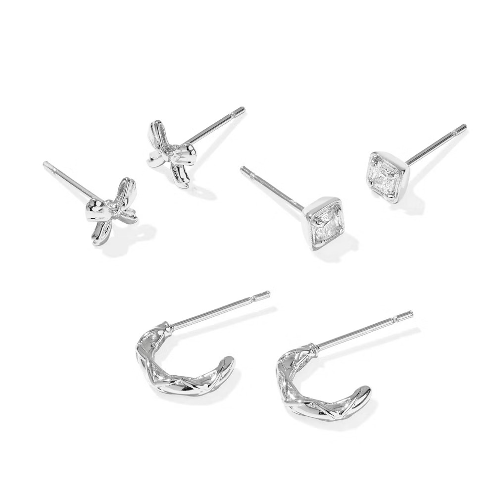 Kendra Scott Belle Cubic Zirconia Stud Earring Set