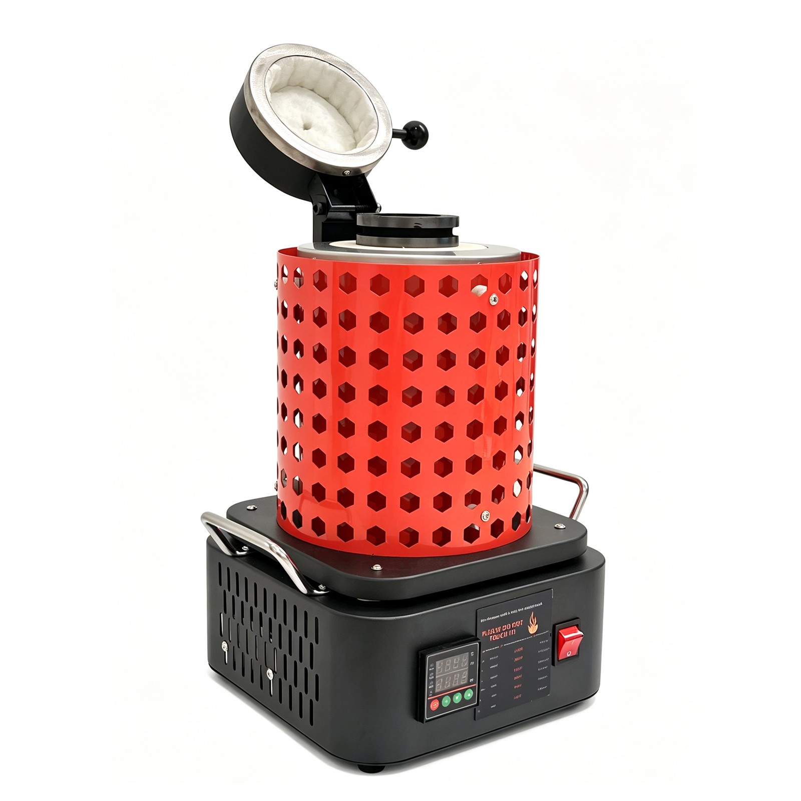 Electric Metal Melting Furnace 110V Gold Silver Smelting Machine 3KG 5KG Kit