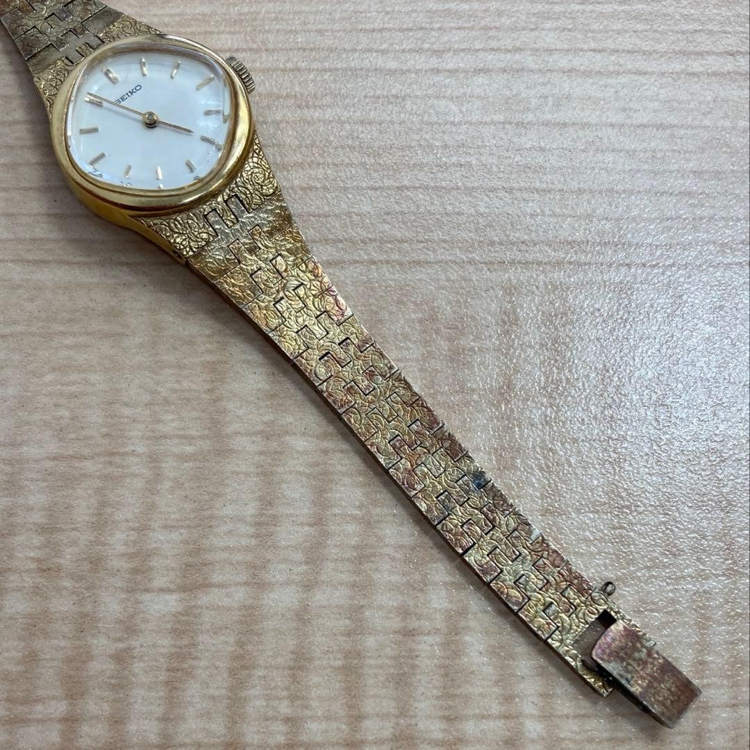 SEIKO Ladies Antique Hand-Winding Watch 11-8320 – Working Condition