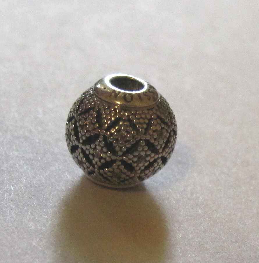 Authentic Pandora Essence Collection CZ Sparkling COMPASSION Charm #796073CZ