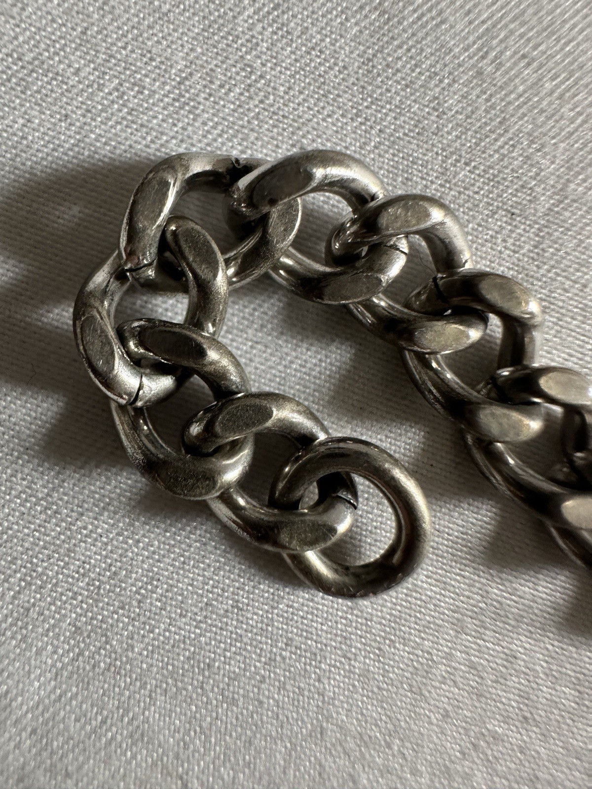 Vintage ELCO Sterling Silver 925 ID Bracelet Signed 7.75″