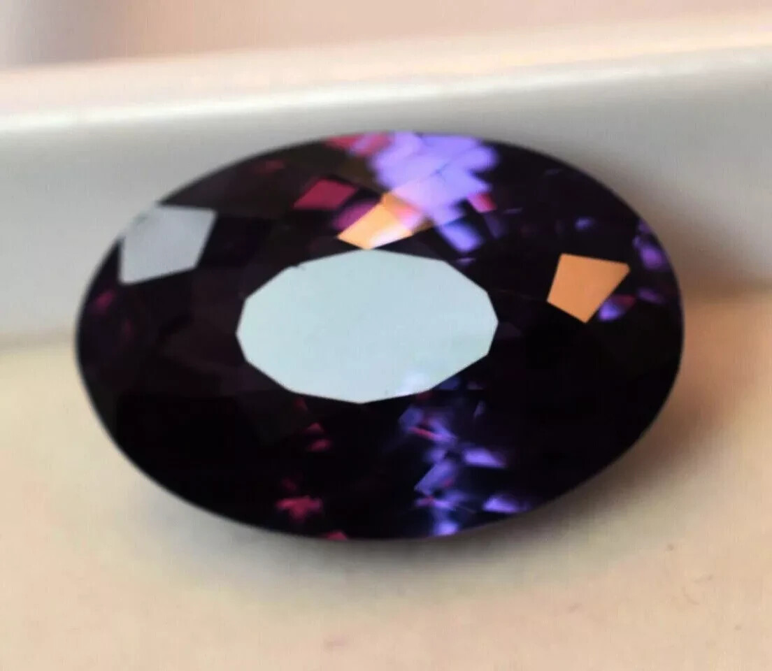 10+ Ct EGL CERTIFIED Oval Cut Alexandrite Color Change Natural A+ Loose Gemstone