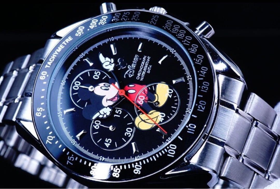 Mickey Mouse Chronograph Speedmaster Watch Disney