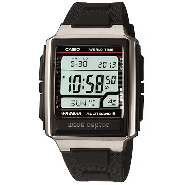 [US Stock] Casio WV-59R-1AJF Wave Ceptor Multiband 5 Digital Watch Japan Black