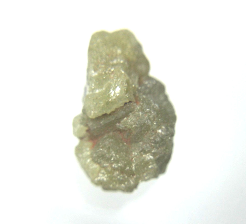 5.08 CTS RAW UNCUT NATURAL GREY COLOR ROUGH DIAMOND PIECE 12.60×7.83×6.99 MM