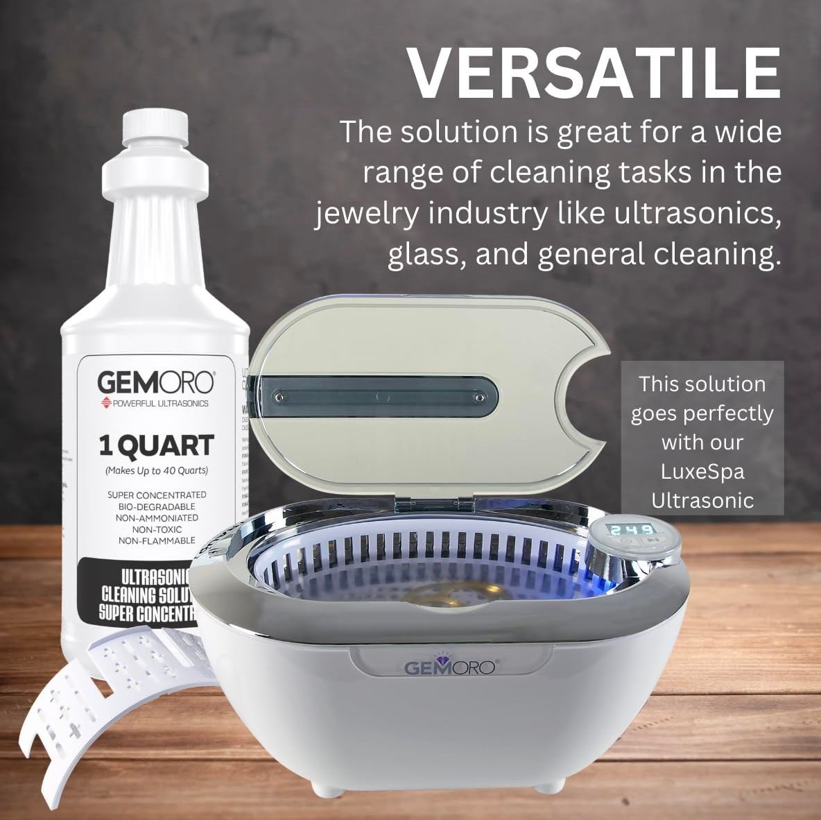 Jewelry Cleaner Solution Concentrate for Ultrasonic Machines | Professional P…