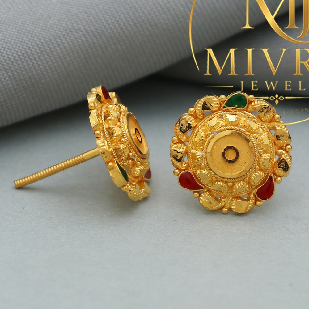 Elegant Fairy Princess Gold Jewelry Gift Halloween Special Occasion Earrings