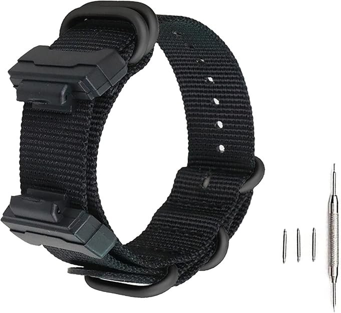 G Shock Watch Band,22Mm Replacement Nylon Watch Band Strap for Casio Men Women G