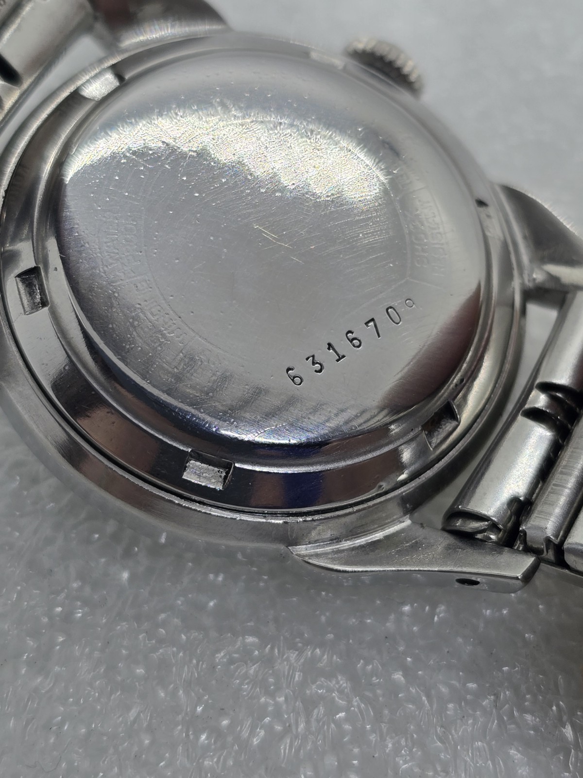 1959 Vintage Bulova 23 Jewel Automatic Black Sunburst Dial! Fully Serviced.