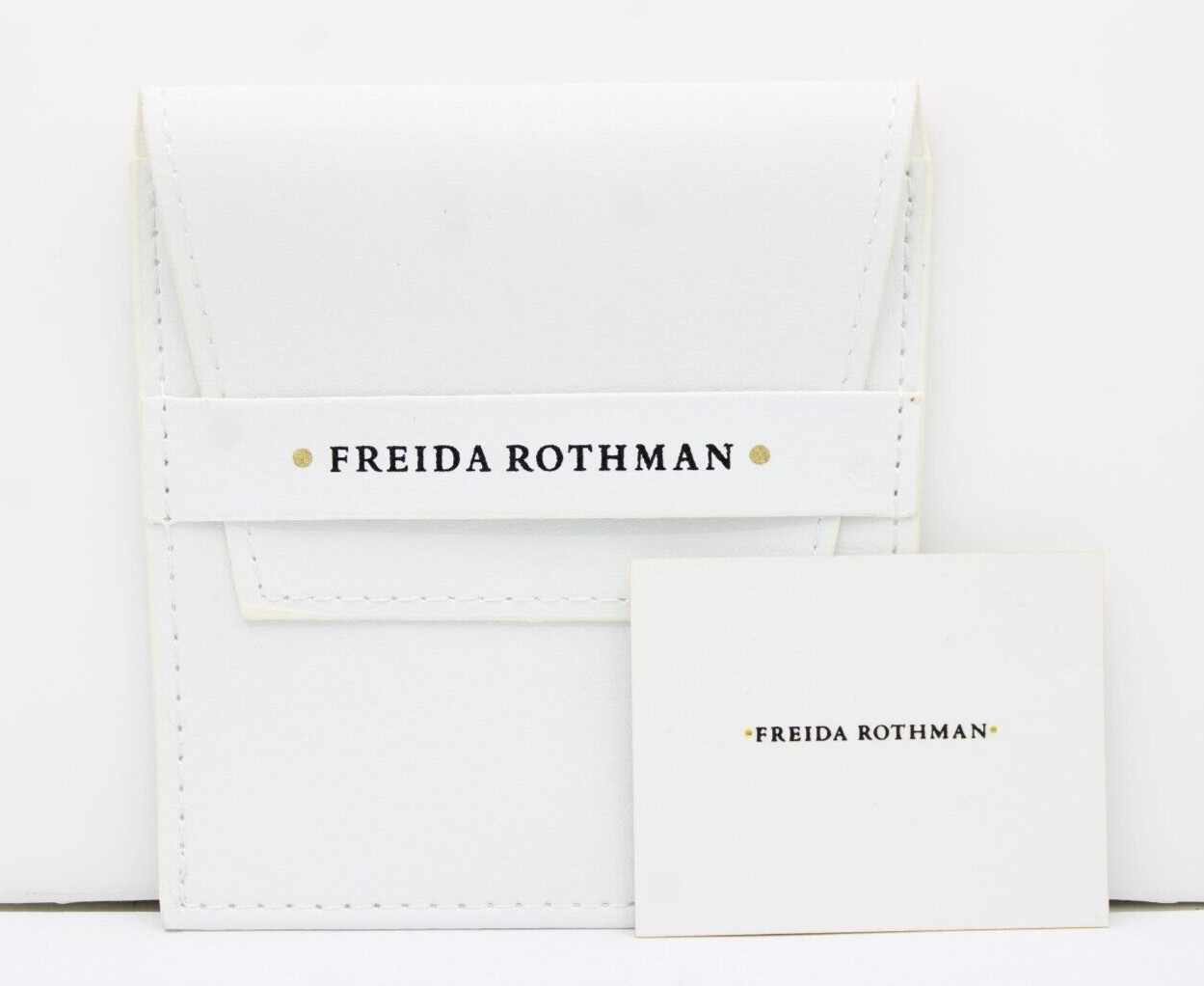 Frieda Rothman Sterling Silver Signature Four Point Station Necklace 8.8 Grams