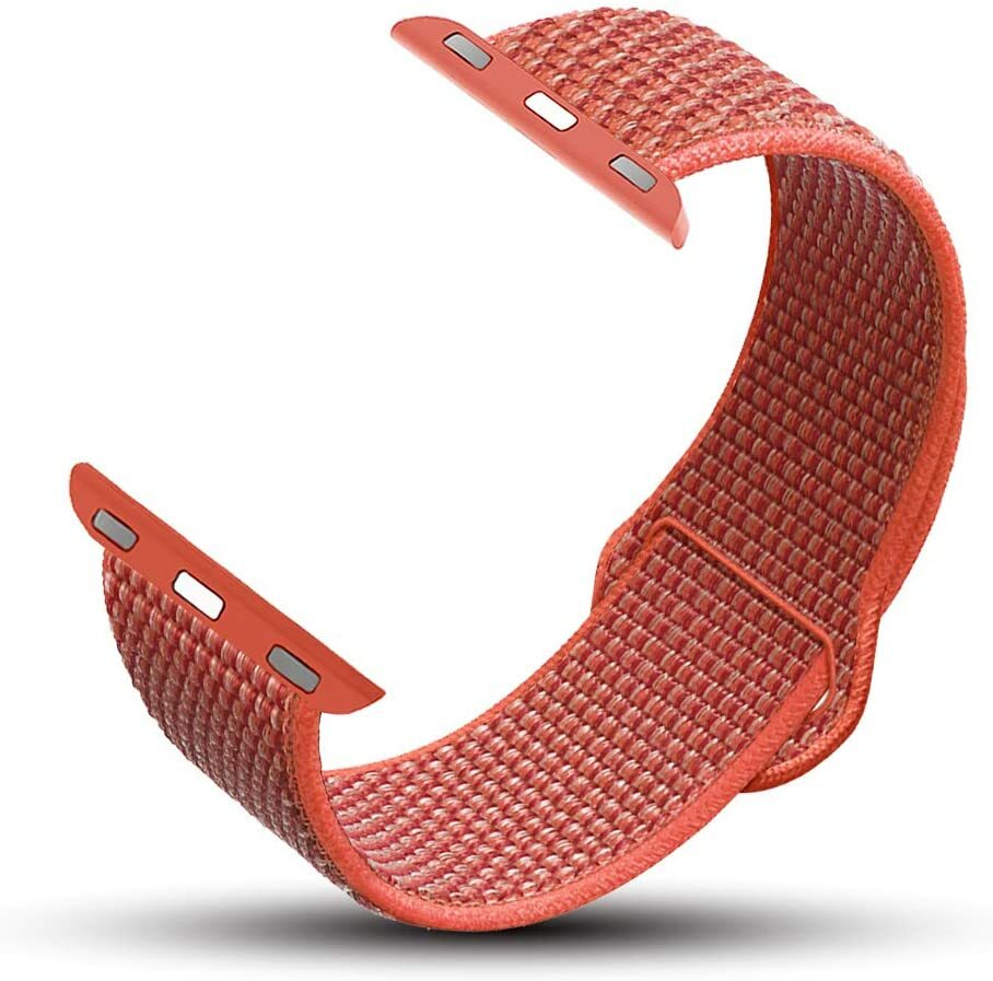For Apple Watch Woven Nylon Band Sport Loop SE/7/6/5/4/ 3/ 2/1,45/44/42/41/40/38