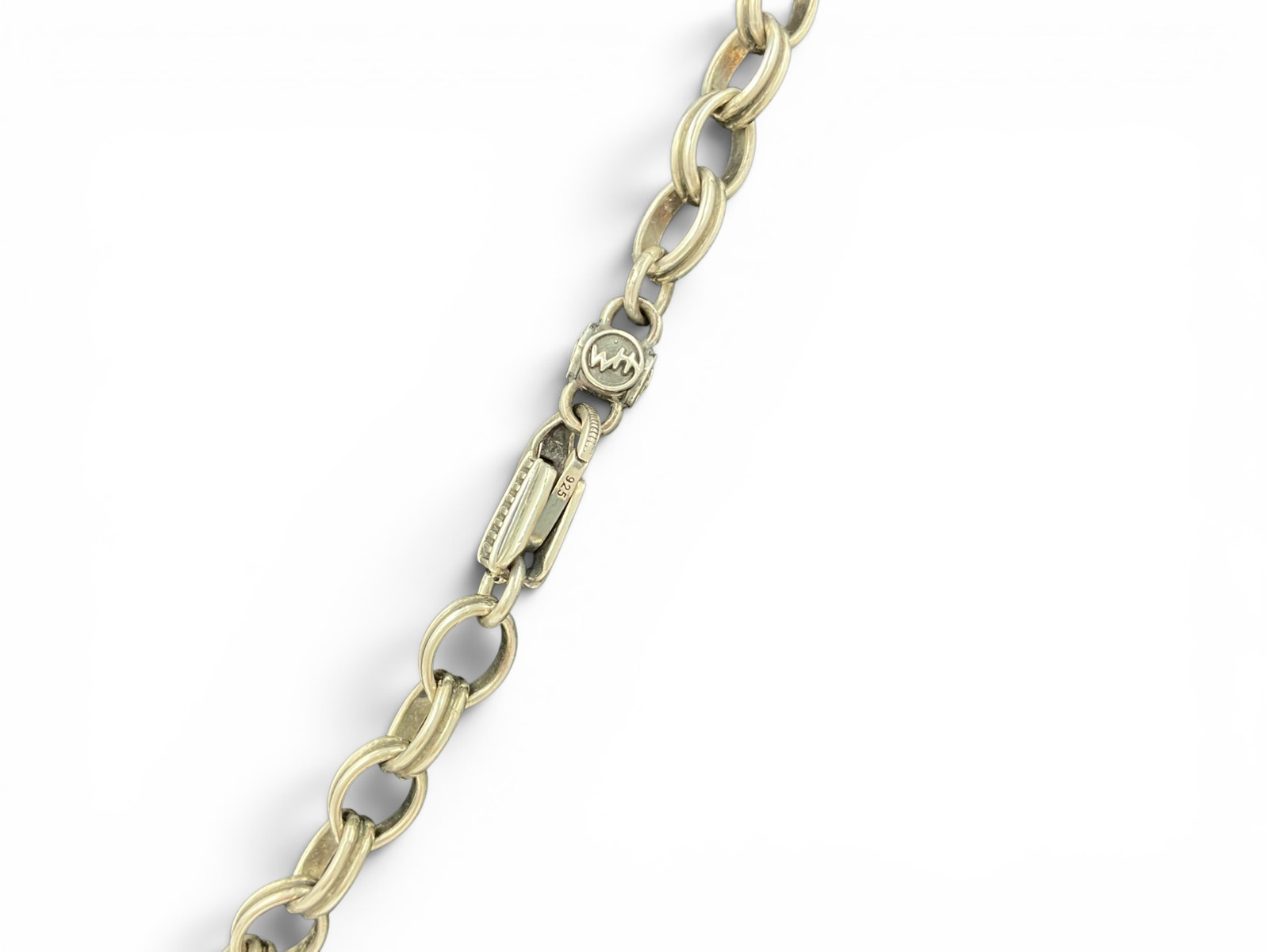 William Henry ‘Juno’ Sterling Silver Cable-Link Necklace — Men’s
