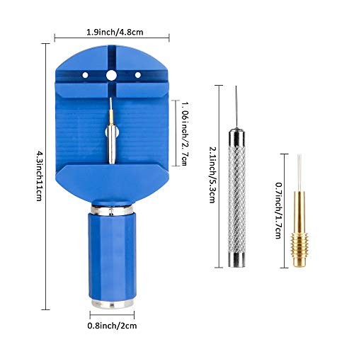 Watch Band Link Removal Tool Kit with 12pcs Replacement Pins and 3pcs Pin