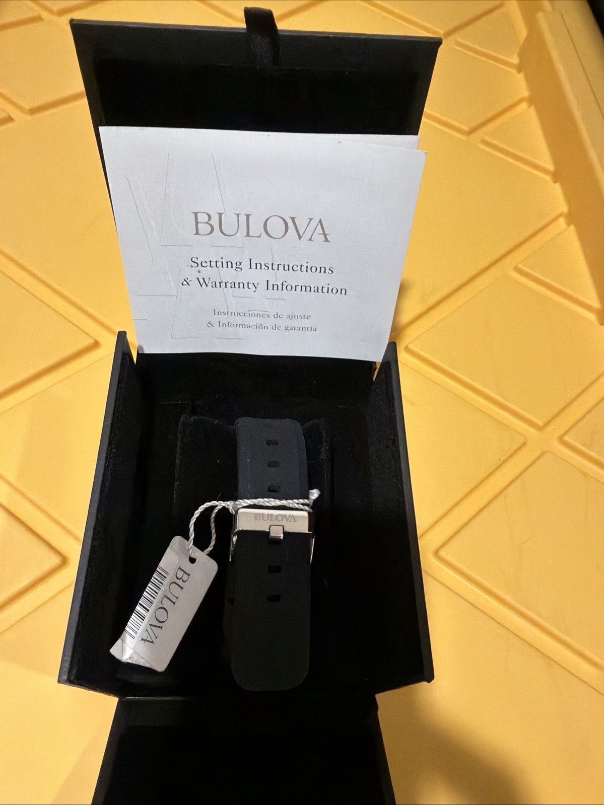 Bulova Men’s Watch 98B258 New In Box With Tags See Pictures