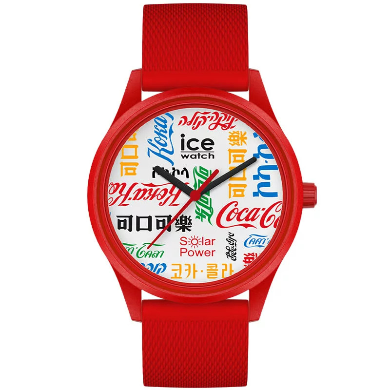 ICE-WATCH Coca-Cola Solar Black Dial Watch ICE- 019620Multilingual Limited Japan