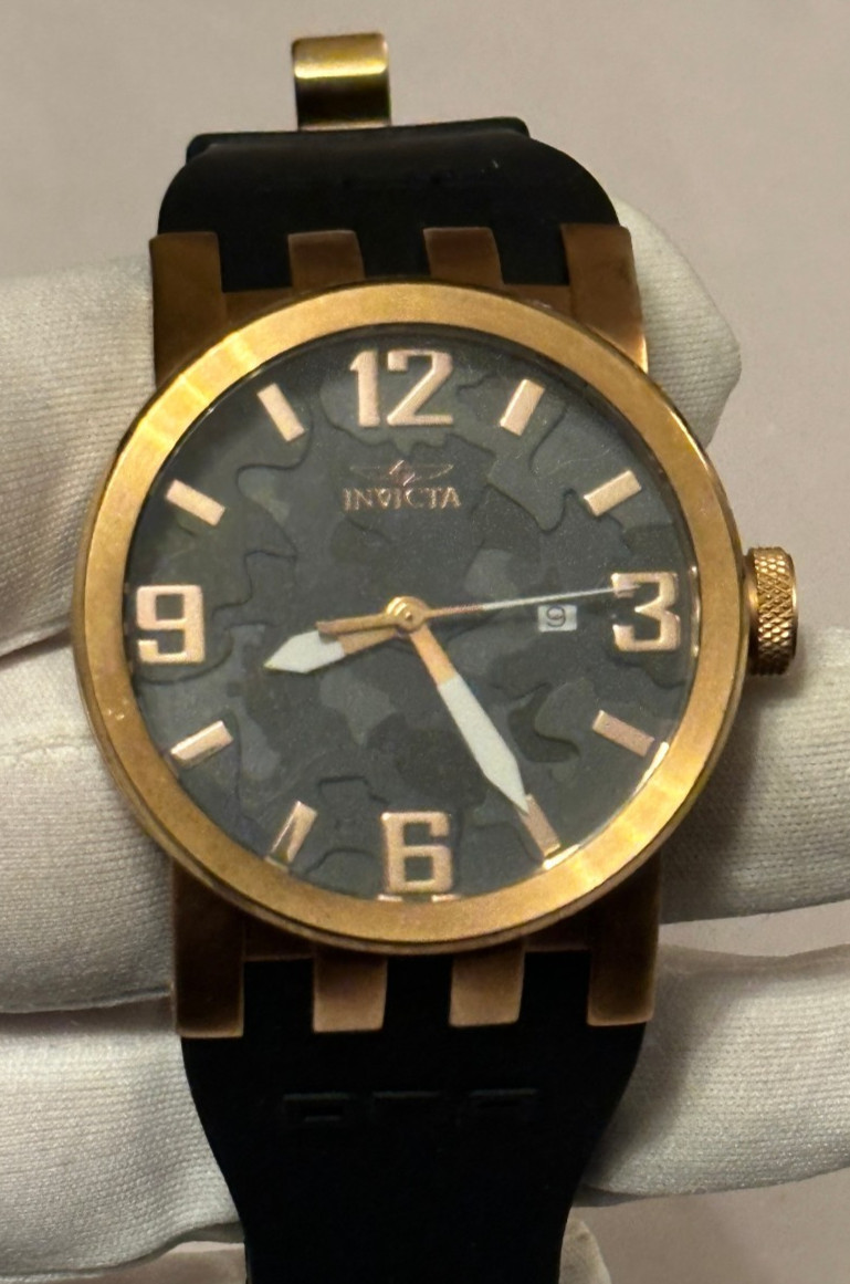 Invicta DNA Camouflage Night Owl Watch (Model 10448) – 46mm *Needs Battery*