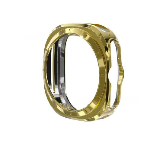 Soft TPU Frame Cover Protective Bumper For Samsung Galaxy Watch 7 Ultra 47mm