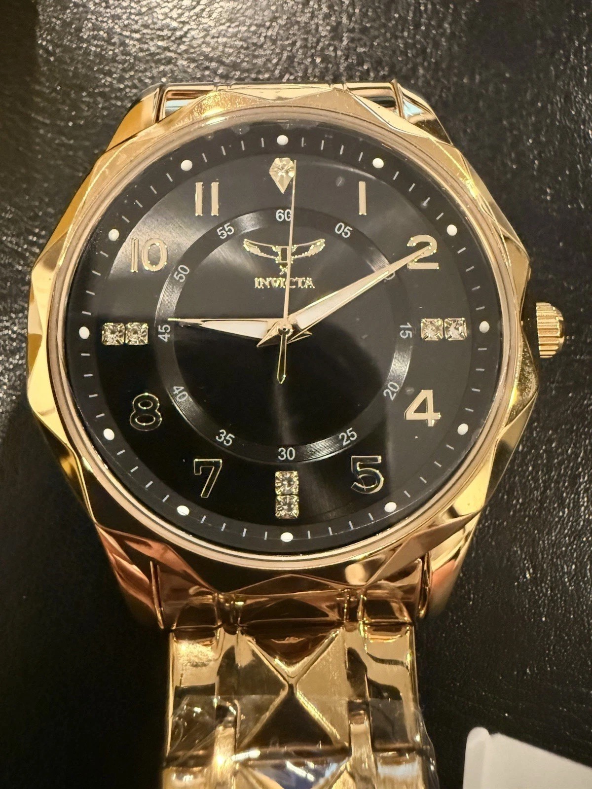 New – Specialty I by Invicta Men’s Watch (69019) – 41mm, Gold, Black Dial