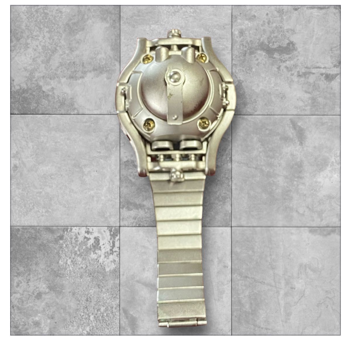 Rare 1998 Bandai Tokima Steam Head Transforming Robot Watch Vintage JDM Works